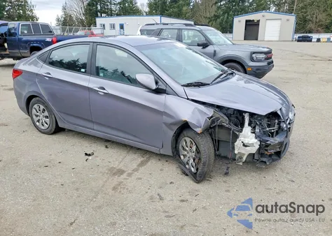 2016 Hyundai Accent Se z USA, uszkodzony, nr VIN KMHCT4AE7GU095659